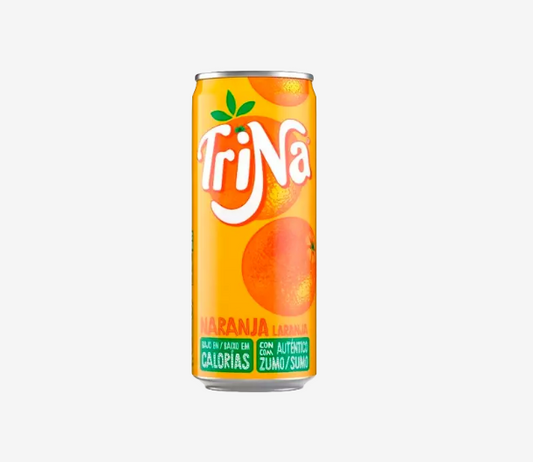 Trina Orange Sleek 330ml Box of 24 units.