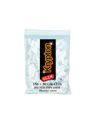 Krypton filters 6mm 200 pcs Box of 20 units. 200 filters per unit.